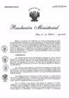 Vista preliminar de documento Resolución Ministerial N° 134-2022-MINSA