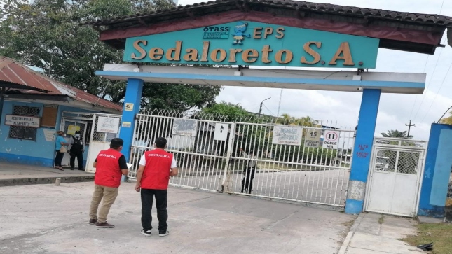 CGR detecta perjuicio económico en SEDA-Loreto por recibir insumos para tratamiento de agua extemporáneamente