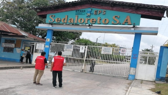 CGR detecta perjuicio económico en SEDA-Loreto por recibir insumos para tratamiento de agua extemporáneamente