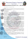 Vista preliminar de documento RESOLUCION DE ALCALDIA 276-2021.pdf