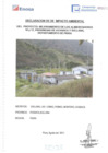 Vista preliminar de documento Declaración de impacto Ambiental