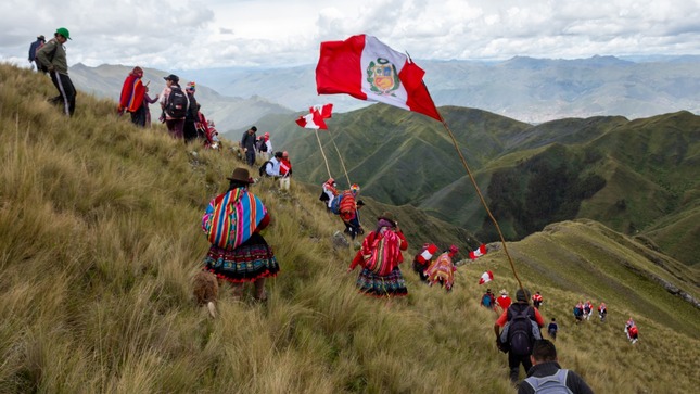 Ministerio de Cultura participó de Tradicional Linderaje en la Comunidad Campesina Tambomachay