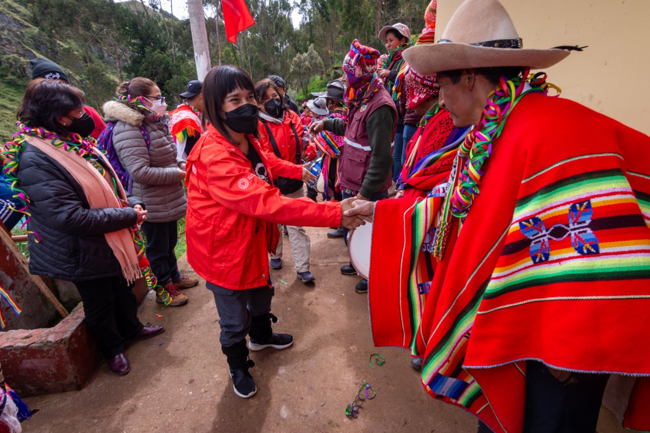 Ministerio de Cultura participó de Tradicional Linderaje en la Comunidad Campesina Tambomachay