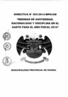 Vista preliminar de documento Directiva N° 003-2014-MPH-GM