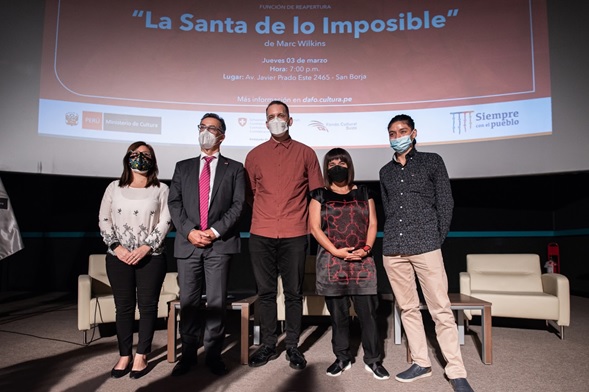 Ministerio de Cultura reabre las puertas de su sala de cine con programación gratuita para la ciudadanía