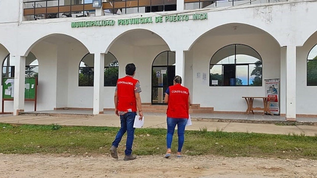 Contraloría detecta irregularidades en concurso laboral en Municipalidad Provincial de Puerto Inca