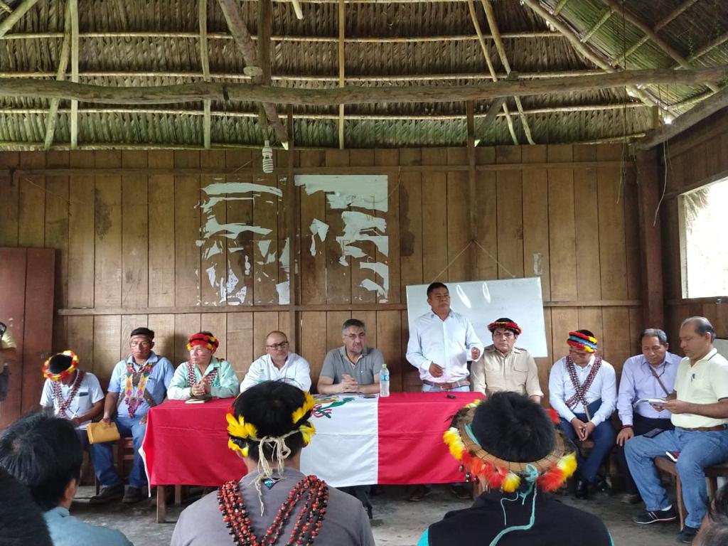 PCM lideró reunión de trabajo con representantes de pueblos amazónicos del Datem del Marañón
