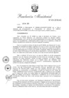 Vista preliminar de documento RM 031- Aprobar las nuevas tarifas por concepto de visitas o ingresos a los Monumentos Arqueológicos Prehispanicos integrantes del Patrimonio Cultural de la Nación y Museos