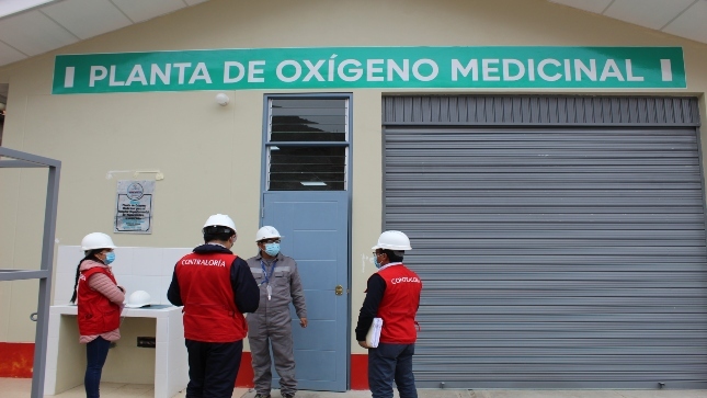 Contraloría alerta paralización de planta de oxígeno en Hospital Departamental de Huancavelica