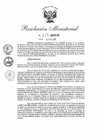 Vista preliminar de documento 223-2019-IN (Declarar la nulidad de oficio de la RM 1811-2018-IN del My. ALBERT GRAJEDA PUMA)