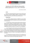 Vista preliminar de documento Resolución 022-2022-IPD/OGA Fondo Fijo Caja Chica CRD`s: Apertura y designación Responsables Manejo: Titulares y Suplentes.