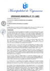 Vista preliminar de documento ORDENANZA MUNICIPAL Nº 777-CMPC