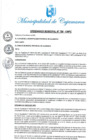 Vista preliminar de documento ORDENANZA MUNICIPAL Nº 788 -CMPC