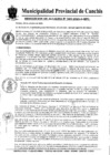 Vista preliminar de documento RESOLUCION DE ALCALDIA N° 249