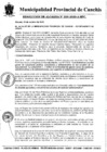Vista preliminar de documento RESOLUCION DE ALCALDIA N° 256