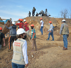 Ministerio de Cultura desaloja invasores del Sitio Arqueológico Cerro Ñañañique en Piura