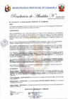 Vista preliminar de documento RESOLUCIÓN DE ALCALDÍA N° 032-2022-A-MPC