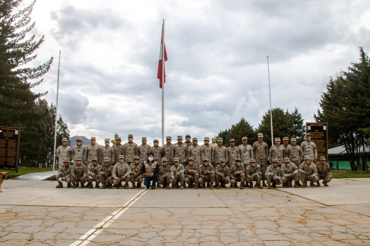 La Libertad: Sensibilizan a Ejército Peruano en el cuidado y protección del patrimonio cultural