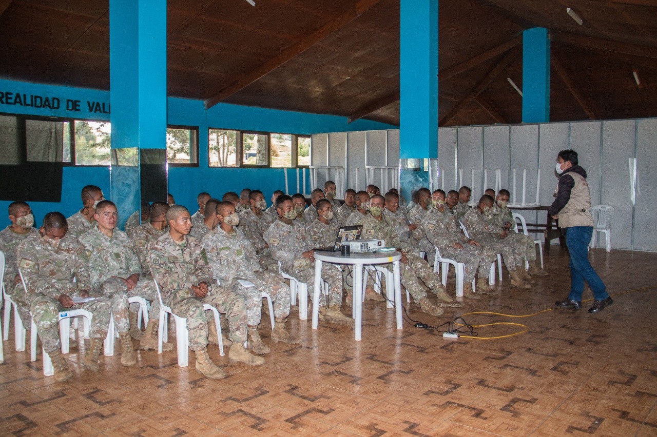 La Libertad: Sensibilizan a Ejército Peruano en el cuidado y protección del patrimonio cultural