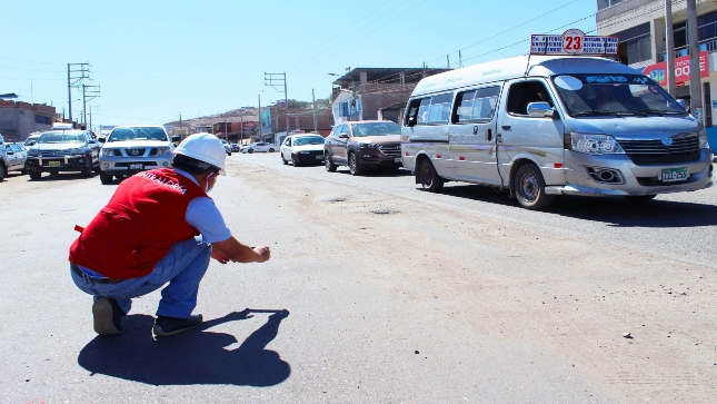 CGR evidenció que deficiente asfaltado de calles en San Antonio ocasionó pérdidas de 112 mil soles en Mariscal Nieto