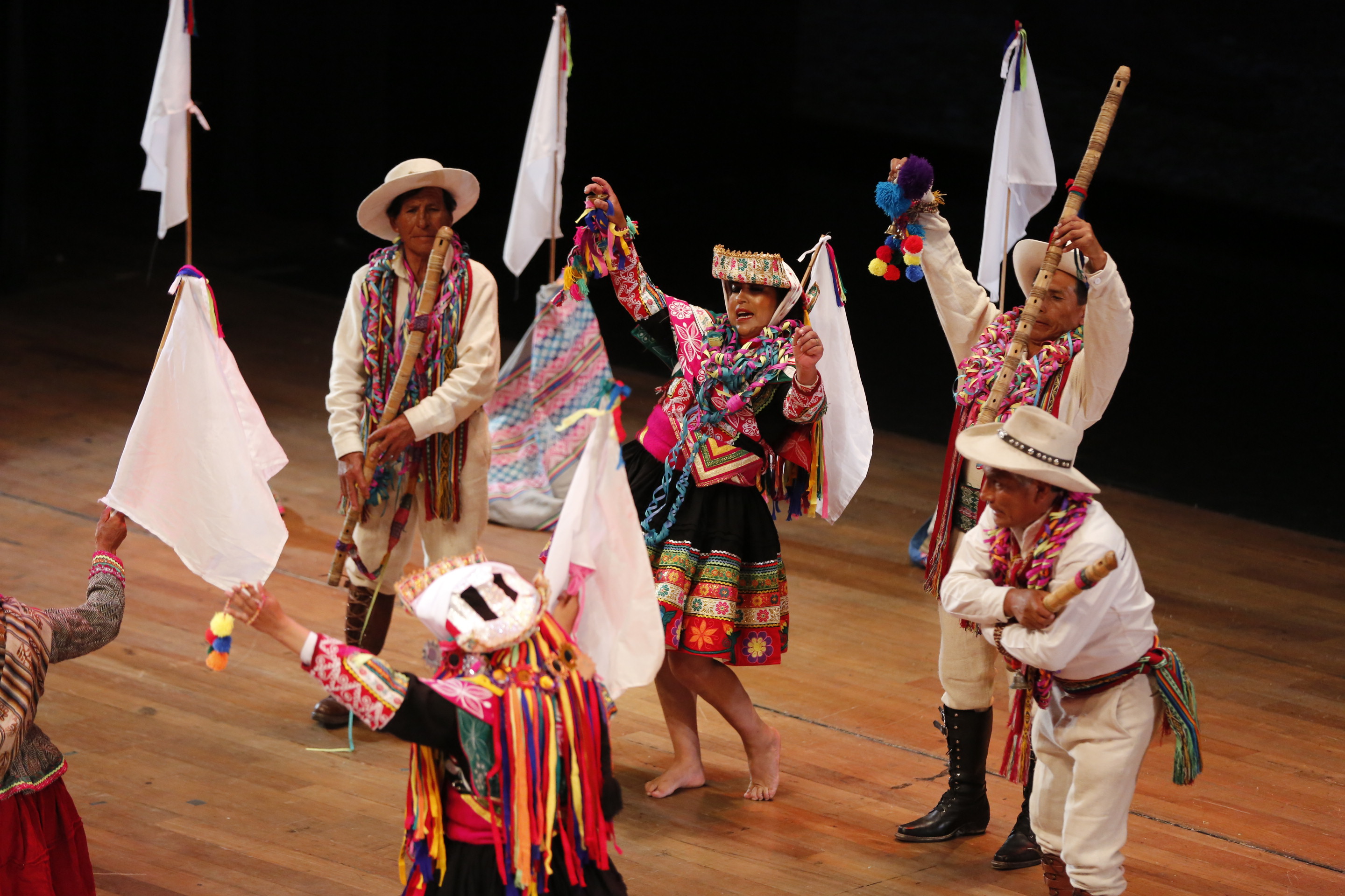 Ministerio de Cultura acerca la tradición música y danzas del Ayllu Maqquera al público en el Gran Teatro Nacional