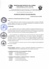 Vista preliminar de documento Acuerdo de Concejo N°001-2022-MDLA/CM