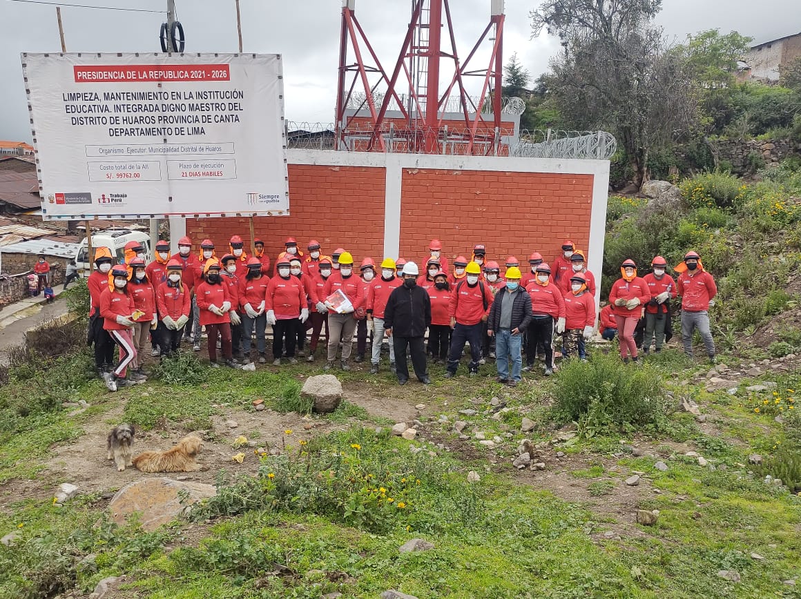 Imagen Inicio de Actividad de Intervención Inmediata en la Localidad de Huaros