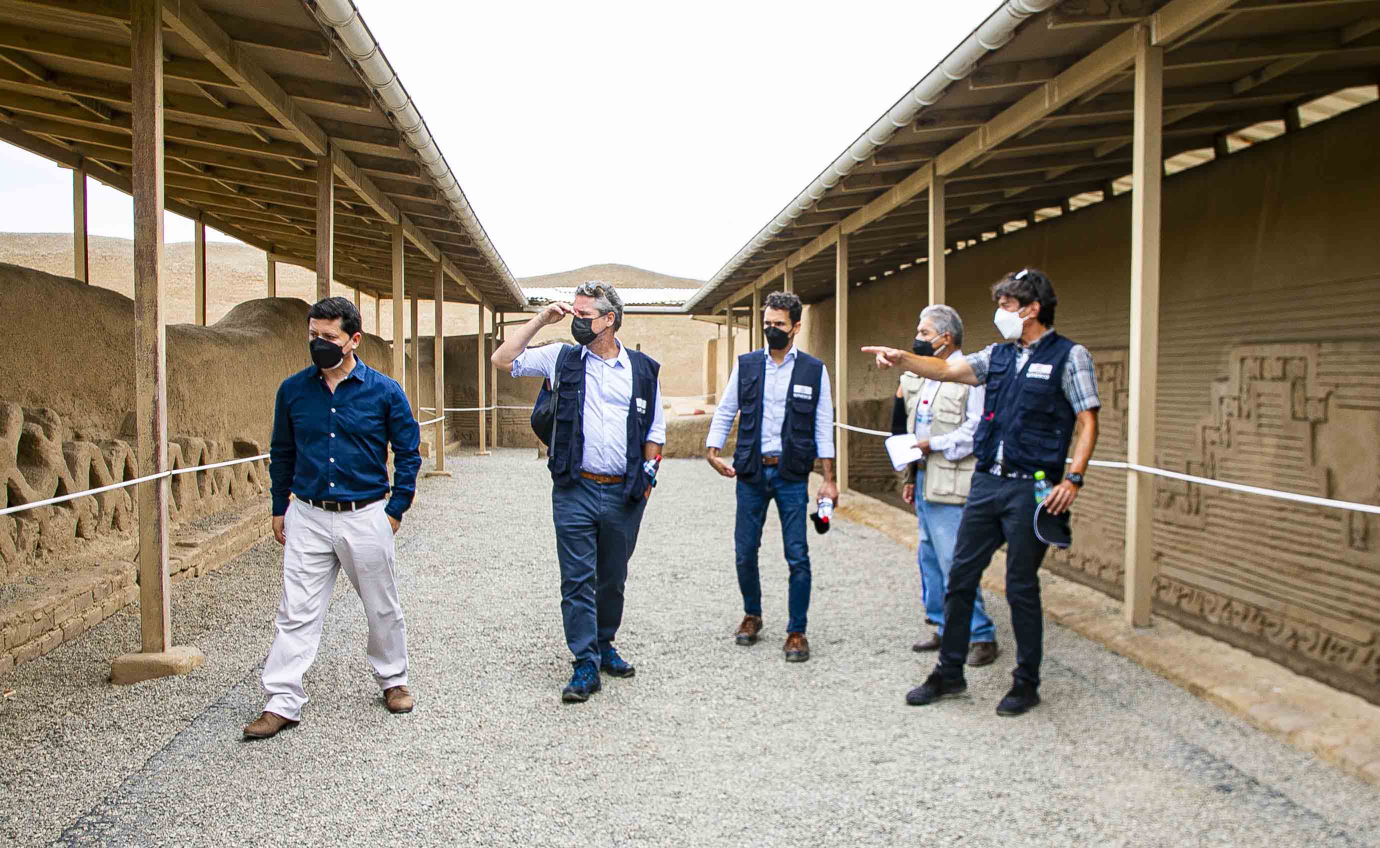 Ministerio de Cultura realiza importante labor de preservación y conservación en Chan Chan