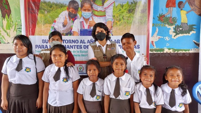 Loreto: Ministerio de Cultura lideró actividades de inicio de año escolar en Institución Educativa Cushillo Cocha en Mariscal Ramón Castilla