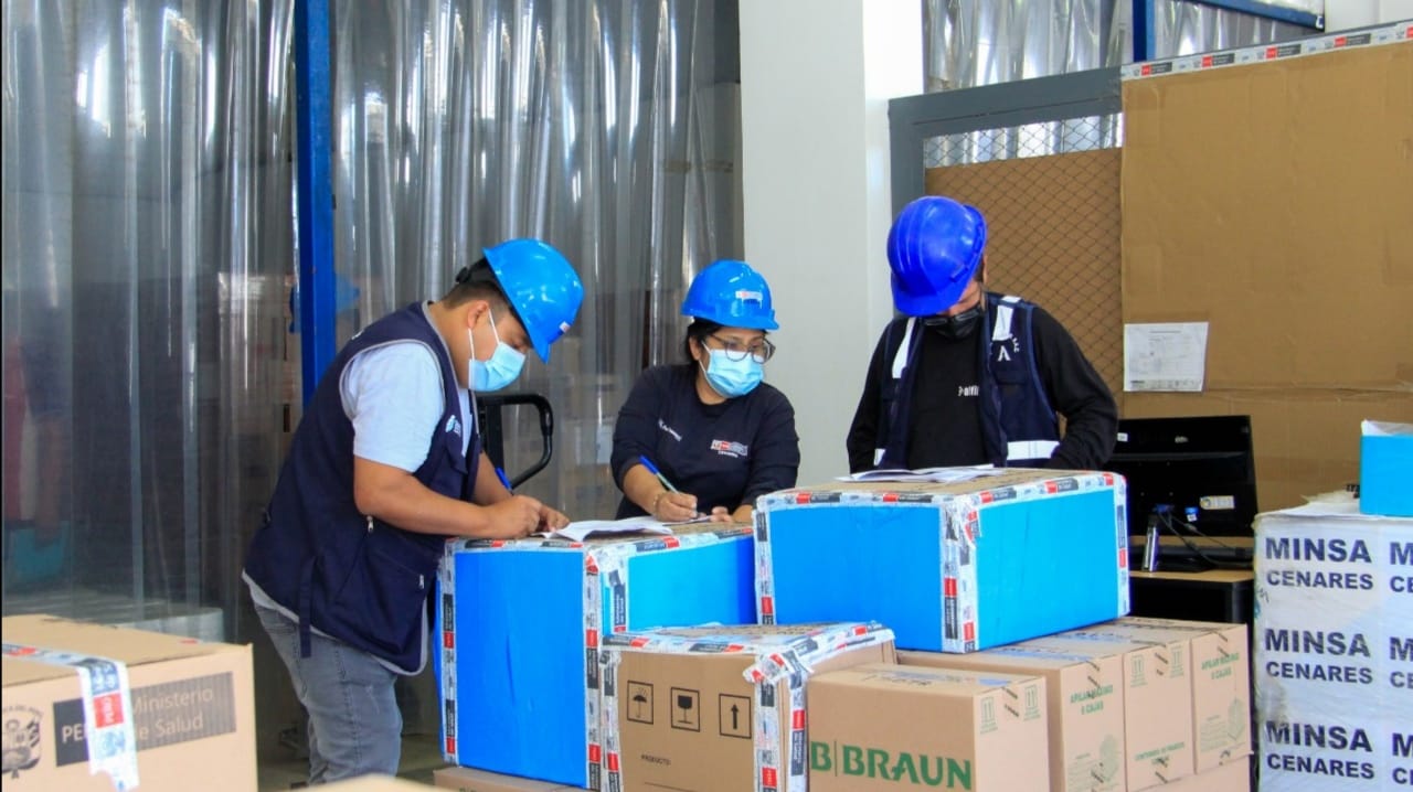 Cenares distribuye más de 394 toneladas de productos farmacéuticos y dispositivos médicos a todo el país