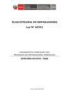 Vista preliminar de documento Lineamientos generales del programa de Reparaciones Simbólicas.pdf