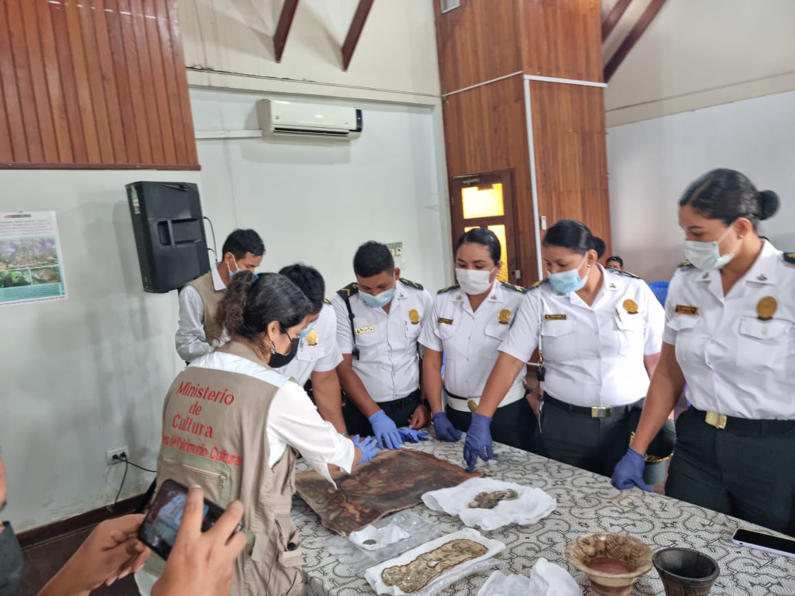 Ministerio de Cultura fortalece la lucha contra el tráfico ilícito de bienes culturales en la región Ucayali