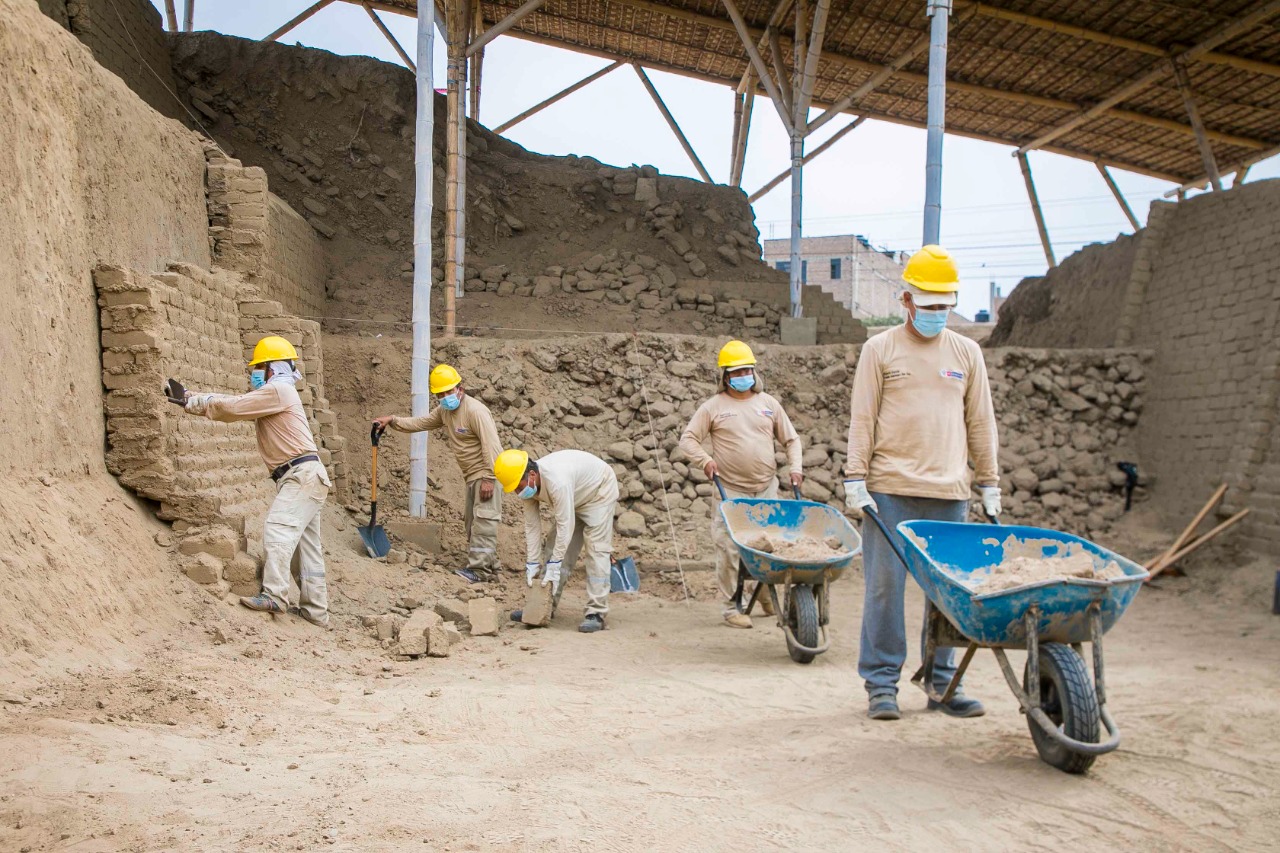 Ministerio de Cultura pone en valor Huaca Takaynamo en Trujillo