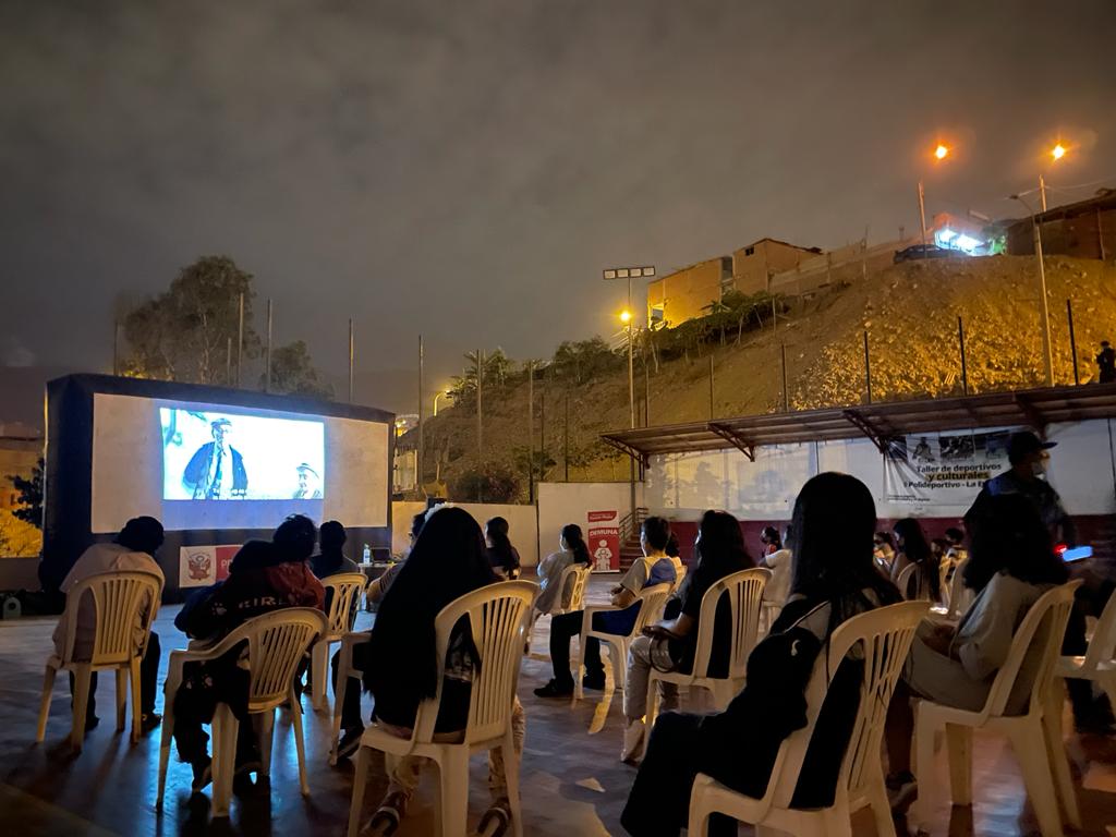“Butacas Abiertas”: Cine en espacios abiertos del Ministerio de Cultura llega a los distritos de Puente Piedra y La Victoria