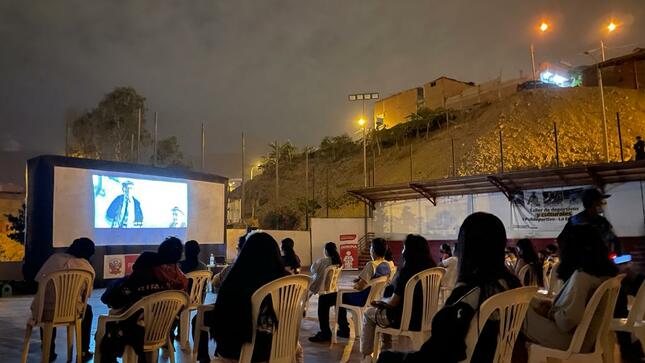 “Butacas Abiertas”: Cine en espacios abiertos del Ministerio de Cultura llega a los distritos de Puente Piedra y La Victoria
