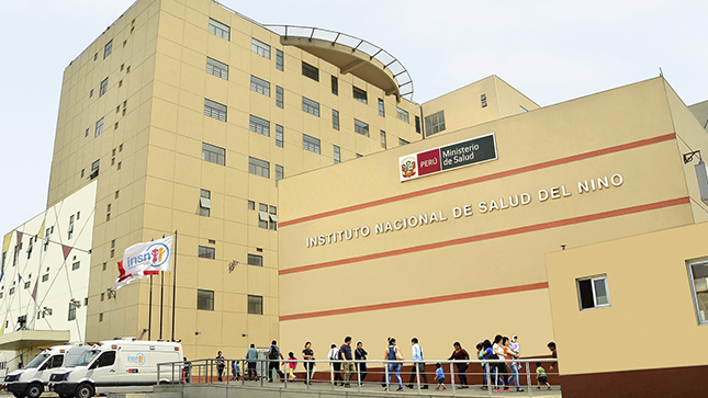 Fachada del INSN San Borja