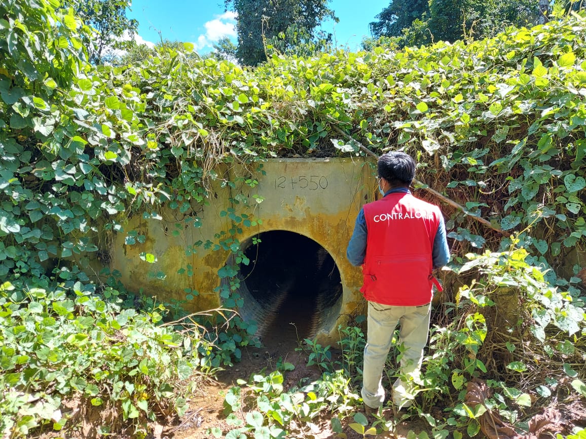 Inspección a carretera Yurimaguas-Jeberillos