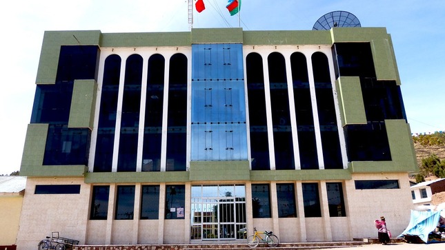 Sede de la municipalidad de Vilquechico.