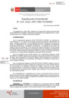 Vista preliminar de documento Resolución Directoral 124-2022-IPD-DNCTD/SRND Club Deportivo Colibrí: Inscripción Consejo Directivo - RENADE.