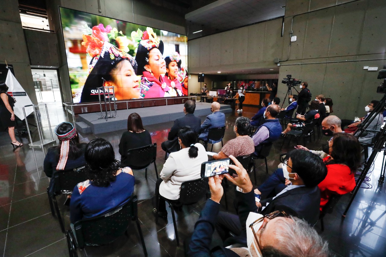 Ministerio de Cultura presentó Himno Nacional del Perú interpretado por el Coro Nacional de Niños en Lenguas Indígenas u Originarias
