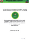 Vista preliminar de documento Bases para el Proceso de Selección Cas Temporal N° 002-2022-MDT-PASCO
