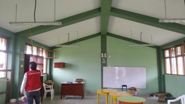 Equipo de auditoría detectó irregularidades en obras de colegios en Jaén.