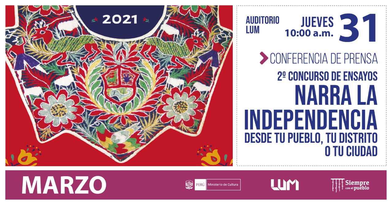 Anuncian ganadores del segundo concurso de ensayos “Narra la independencia desde tu pueblo” en el LUM