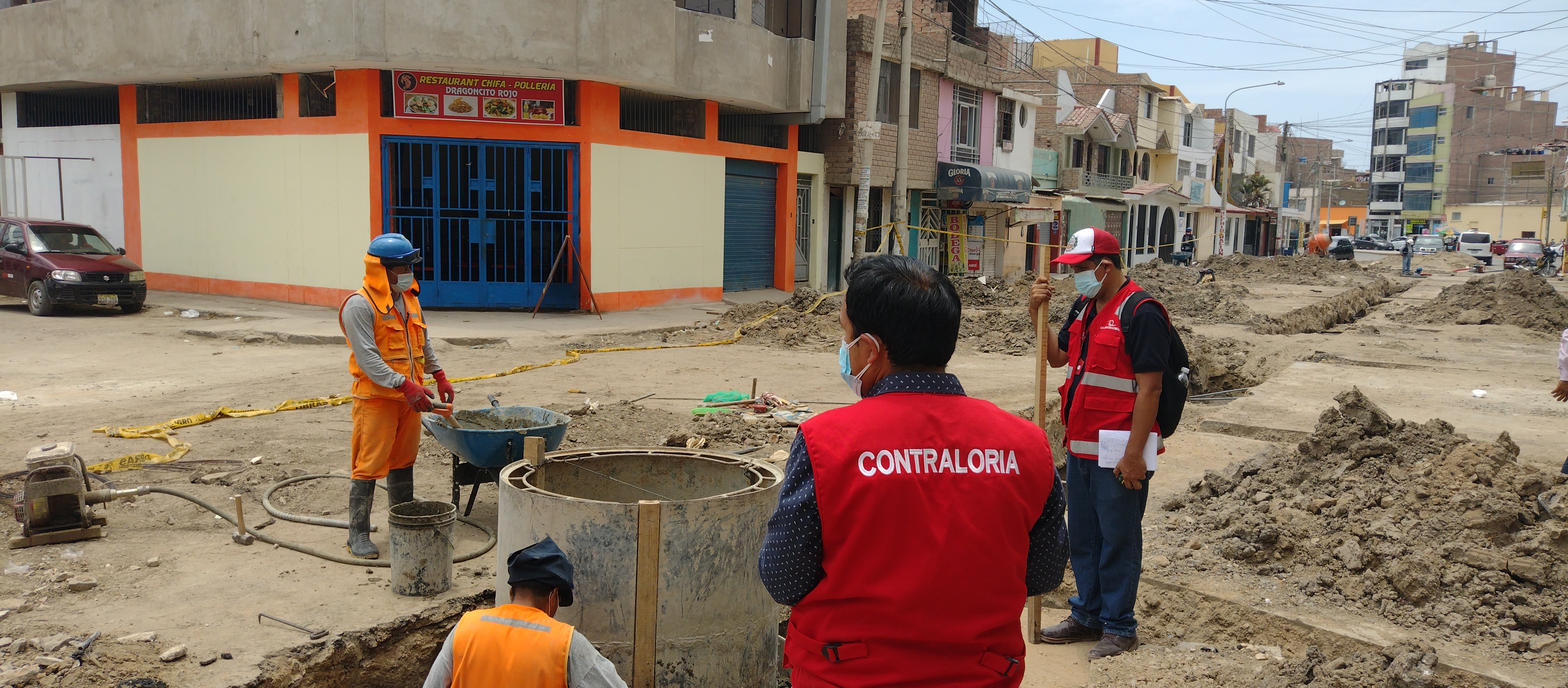 Contraloría alertó deficiencias en la ejecución de la obra de renovación del colector Bolognesi de la ciudad de Chiclayo.