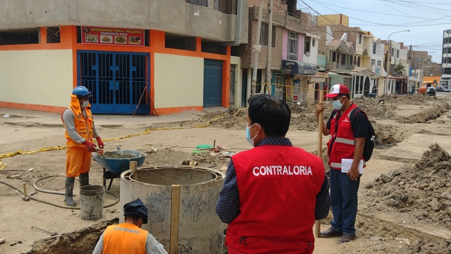 Contraloría alertó deficiencias en la ejecución de la obra de renovación del colector Bolognesi de la ciudad de Chiclayo.