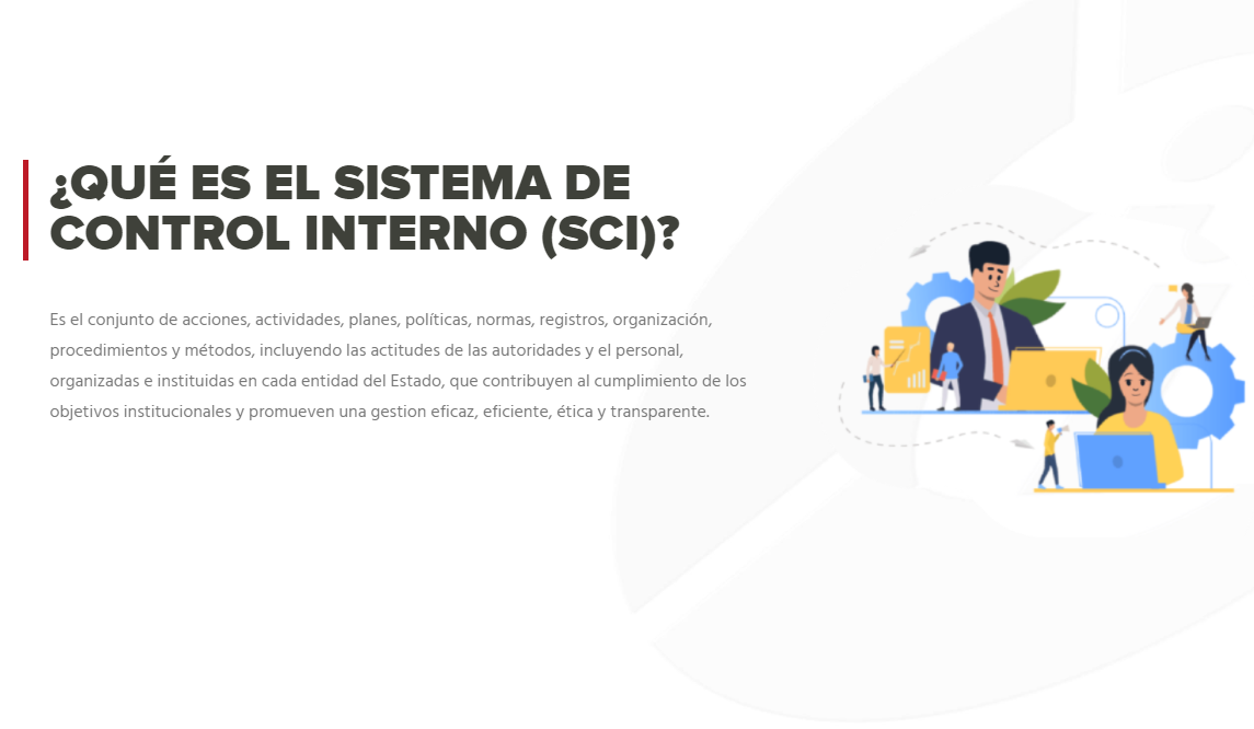 Que es el SCI (img obtenido de la pagina web de Contraloría)