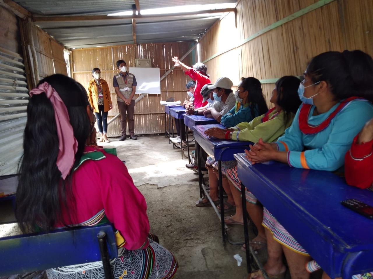 Más de 1,300 localidades de pueblos indígenas u originarios y pueblo afroperuano fueron sensibilizadas sobre la vacuna contra la COVID-19