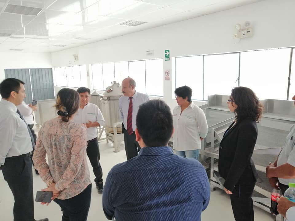 Recorrido de las instalaciones del CITEagroindustrial Moquegua