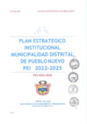 Vista preliminar de documento Plan Estrategico Institucional - P.E.I. 2022 - 2025