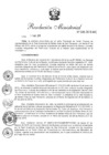Vista preliminar de documento RM 095- Prorrogar la autorización de la salida temporal del país de un (01) bien cultural mueble integrante del Patrimonio Cultural de la Nación, otorgada a través del artículo 1 de la RM 013-2019